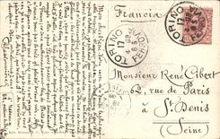 VINTAGE POSTCARD Torino Monumento Al Principle Amedeo Di Savoia