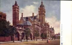 Instituto imperial de Londres de la POSTAL de la VENDIMIA