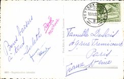 MODERN CARD Montreux Castle De Chillon