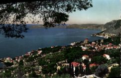 MODERN CARD Cape D' Ail View With Splits the Cape Ferrat