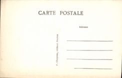 VINTAGE POSTCARD Nantes Botanical garden Part Of Water Of the Caves Or Rubbles