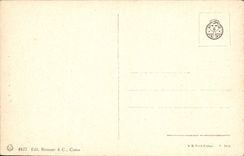 VINTAGE POSTCARD Aosta Carried Pretoria