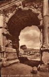 POSTAL Roma Colosseo Dall Arco Di Tito de la VENDIMIA