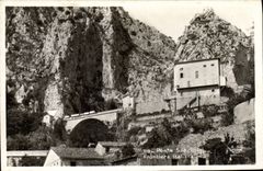 CPA Ponte Ste Luigi Frontiere Italiana