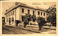 VINTAGE POSTCARD Sidi Bel Abbès La Poste