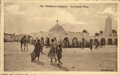 VINTAGE POSTCARD Ouargla the Great Place