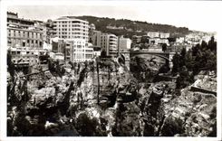 CPA Constantine La Ville Et Le Gouffre Pont d'El Kantara