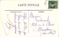 CPA Science Types Porteurs d'Eau Anes