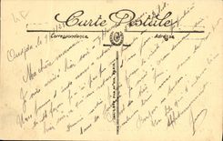 VINTAGE POSTCARD Oudjda Street of the Marshal Bugeaud Hotel of Algiers