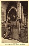 VINTAGE POSTCARD Fes Zaouia de Moulay Idriss the Trunk of the Offerings