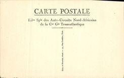 CPA Au Maroc Bernoussia et son Enorme fagot de vois Cie Gle Transatlantique