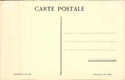 POSTAL Marruecos Fes de la VENDIMIA