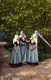 CPA Domburg Waleheren Folklore