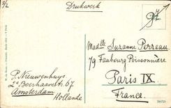 CPA Volendam Enfants Folklore