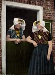 CPA Zuid Beveland Femmes Folklore