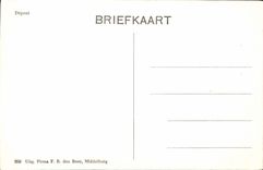 CPA Molen Biggekerke Moulin a vent Folklore