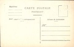 Monumento de Amberes de la POSTAL de la VENDIMIA del sellado del Scheldt