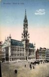CPA Bruxelles Hotel de Ville