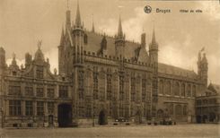 Ayuntamiento de Brujas de la POSTAL de la VENDIMIA