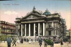 CPA Bruxelles La Bourse