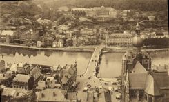 CPA Dinant Panorama et faubourg St Medard