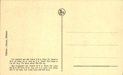 VINTAGE POSTCARD Gileppe the Lion