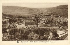 VINTAGE POSTCARD Echternach Small Swiss Luxemborgeoise