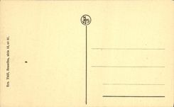 VINTAGE POSTCARD Spa pigeons of the Park Mill