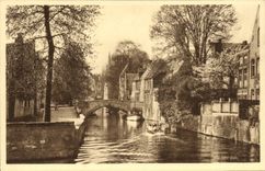 CPA Bruges Pont du beguinage