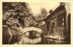 CPA Bruges Derriere Gruuthuse