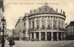CPA Anvers Theatre Royal Francais