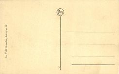 Hotel de Lieja de la POSTAL de la VENDIMIA del gobierno provincial