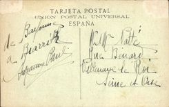 VINTAGE POSTCARD Bullfight De Toros a master key of muleta Bullfight