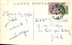 VINTAGE POSTCARD Bullfight De Toros Juego of muleta Bullfight