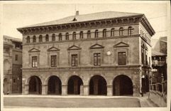 CPA Batiment Allee ville en Espagne