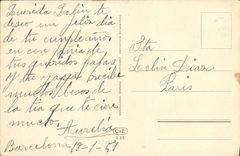 Folklore de España de los niños de Cras Labradora Faena de la POSTAL de la VENDIMIA