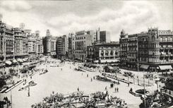 CPA Valencia plaza del Caudillo
