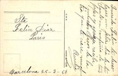 La POSTAL Viento de la VENDIMIA sea folklore muy de Enfants del arrasador