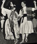 CPA Valencia Pareja valenciana Folklore danse 