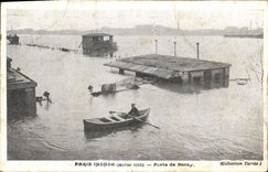 CPA Paris Inonde Porte de Bercy