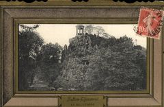 CPA Paris Buttes Chaumont Le Belvedere