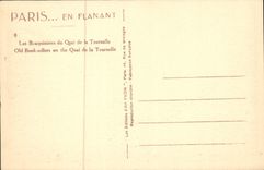 CPA Paris En Flanant Les bouquinistes du Quai de la Tournelle