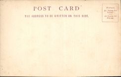 Monumento de Londres Albert de la POSTAL de la VENDIMIA