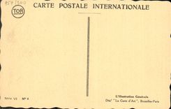 Canal de Amberes de la POSTAL de la VENDIMIA con el azúcar