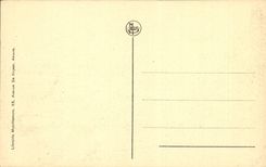 POSTAL Amberes Steen de la VENDIMIA y los barcos portuarios