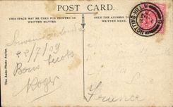 La POSTAL Londres de la VENDIMIA contiene del parlamento y de Ben grande