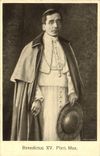 CPA Benedictus XV Pont Max