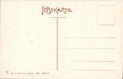 VINTAGE POSTCARD Heidelberger Schloss Friedrichsbau Frontage