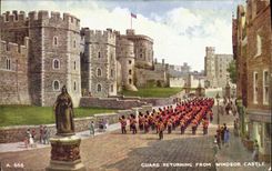 CPA Guard Returning From Windsor Castle London 