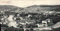 VINTAGE POSTCARD Baden